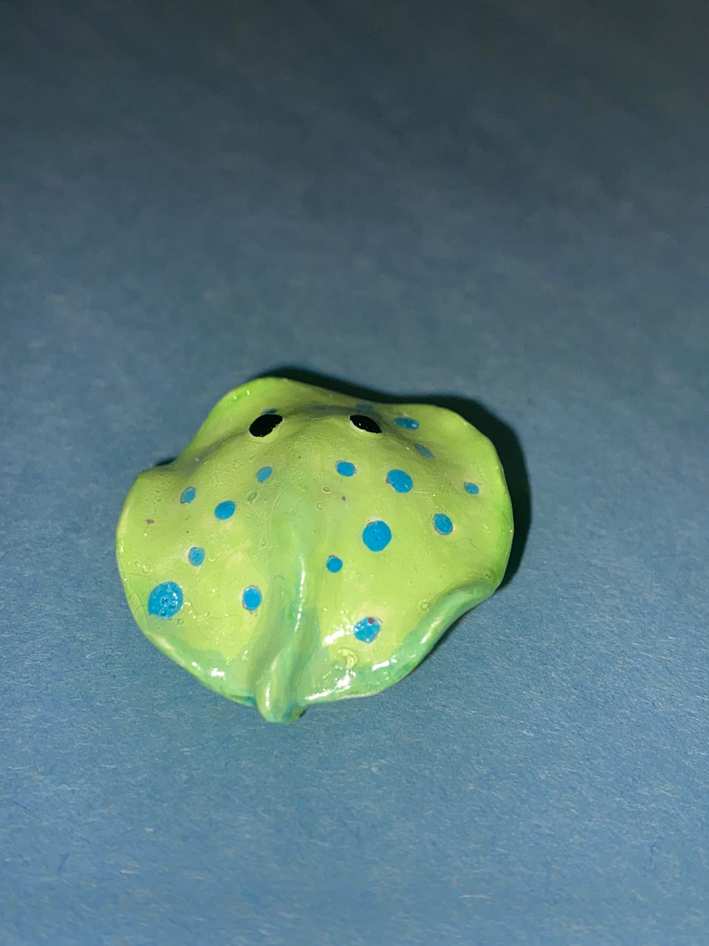Blue spotted stingray